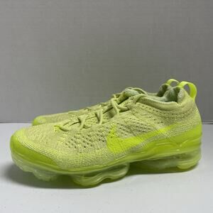 Nike Air VaporMax 2023 Flyknit Lemon Volt White DV6840 700 Size 7 Women Running